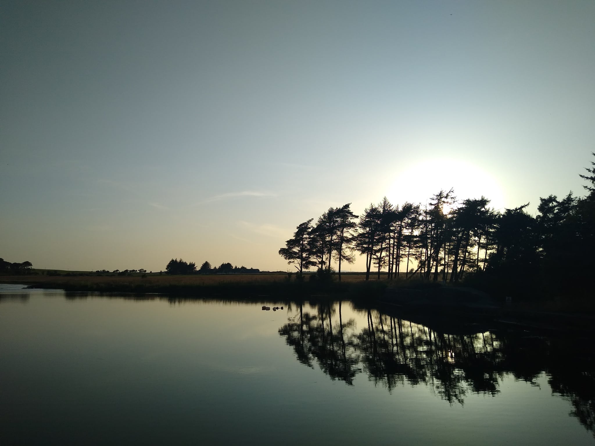 Caplaw Dam at Lapwing Lodge